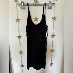 Garage mini dress (black) xs